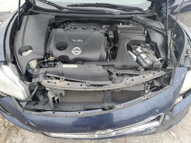 1N4AA5AP4AC806777 - 2010 NISSAN MAXIMA S BLUE photo 11