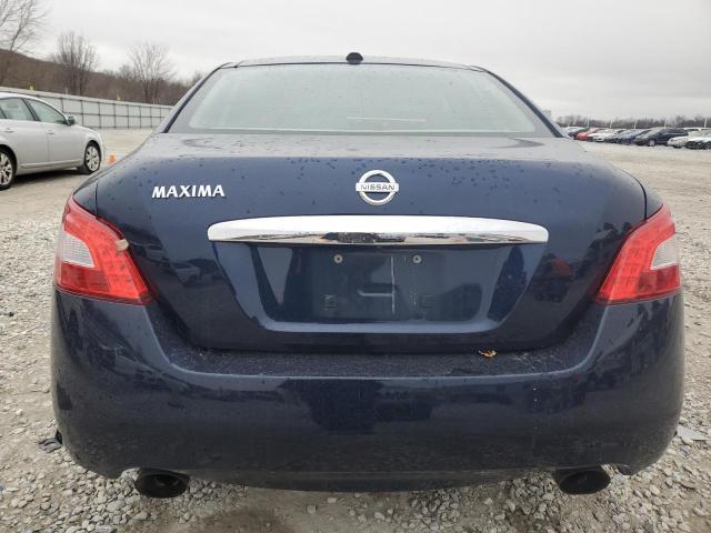 1N4AA5AP4AC806777 - 2010 NISSAN MAXIMA S BLUE photo 6