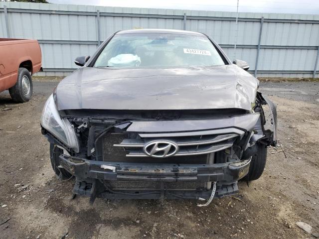 5NPE34AF8FH108496 - 2015 HYUNDAI SONATA SPORT GRAY photo 5