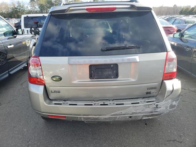 SALFT2BN9AH213269 - 2010 LAND ROVER LR2 HSE TECHNOLOGY SILVER photo 6
