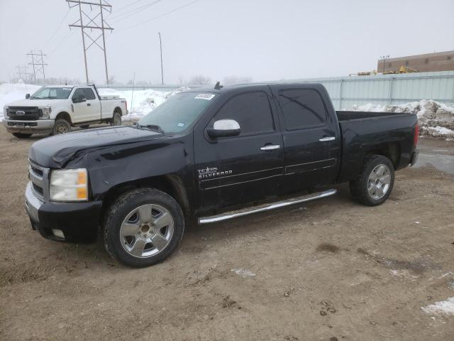 3GCPCSE26BG362585 - 2011 CHEVROLET 1500 C1500 LT BLACK photo 1