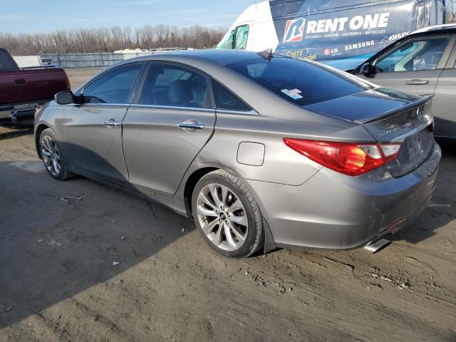 5NPEC4AC3DH591687 - 2013 HYUNDAI SONATA SE GRAY photo 2