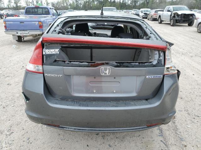 JHMZE2H75BS012883 - 2011 HONDA INSIGHT EX GRAY photo 6