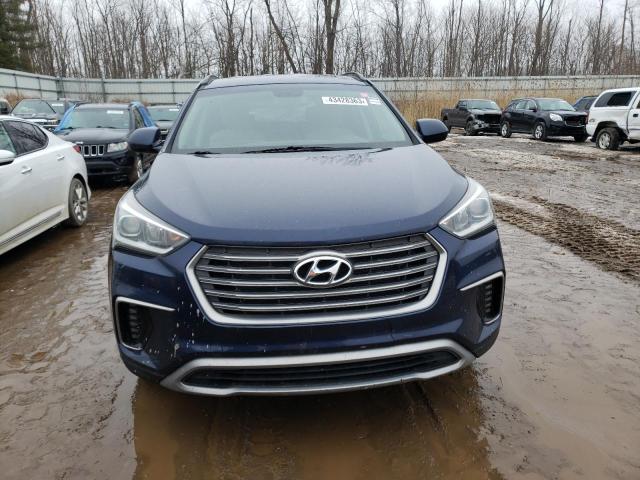 KM8SM4HF9HU195948 - 2017 HYUNDAI SANTA FE SE BLUE photo 5