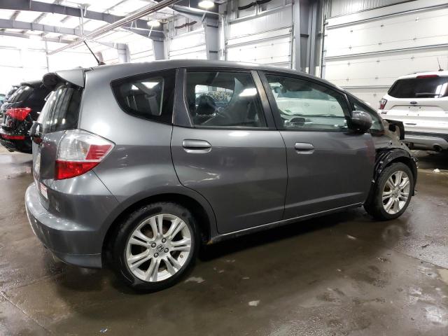 JHMGE8H53BC004817 - 2011 HONDA FIT SPORT GRAY photo 3