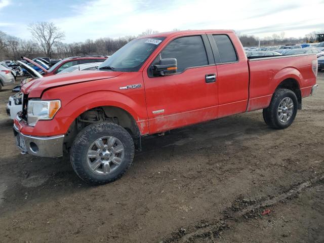 1FTFX1ET8BFC20260 - 2011 FORD F150 SUPER CAB RED photo 1