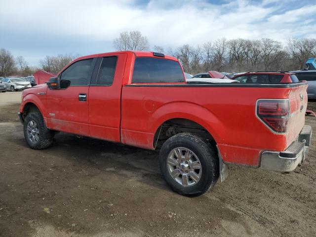 1FTFX1ET8BFC20260 - 2011 FORD F150 SUPER CAB RED photo 2
