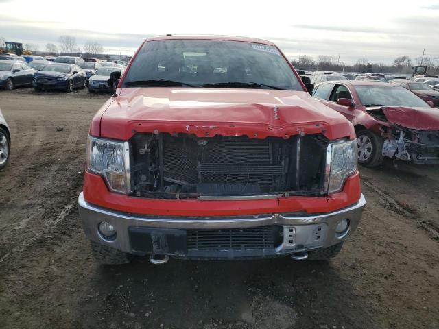 1FTFX1ET8BFC20260 - 2011 FORD F150 SUPER CAB RED photo 5