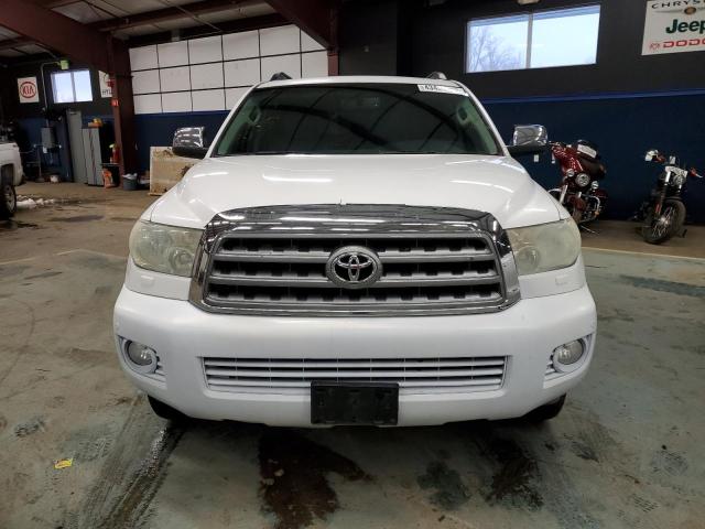 5TDJW5G15AS032309 - 2010 TOYOTA SEQUOIA LIMITED WHITE photo 5