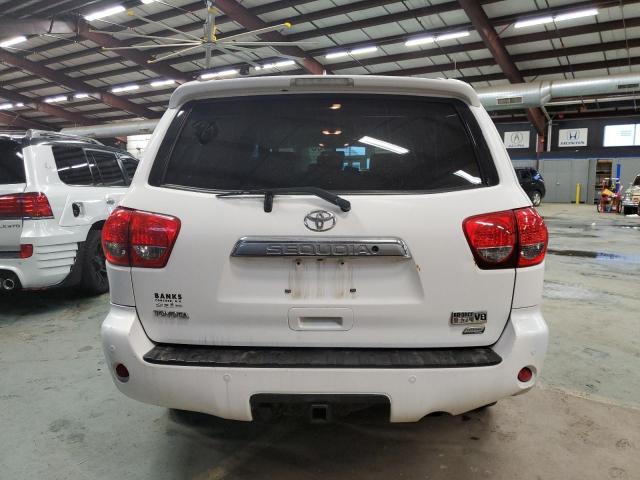 5TDJW5G15AS032309 - 2010 TOYOTA SEQUOIA LIMITED WHITE photo 6