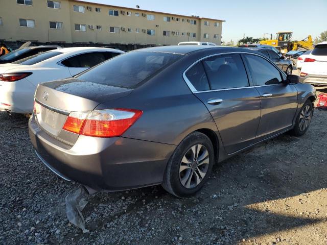 1HGCR2F34DA155801 - 2013 HONDA ACCORD LX GRAY photo 3