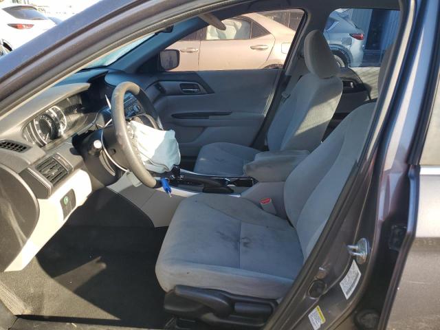 1HGCR2F34DA155801 - 2013 HONDA ACCORD LX GRAY photo 7