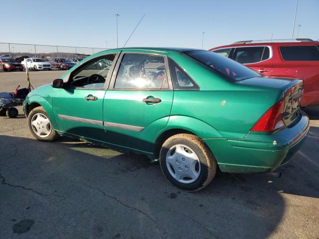 1FAFP33P32W309113 - 2002 FORD FOCUS LX GREEN photo 2