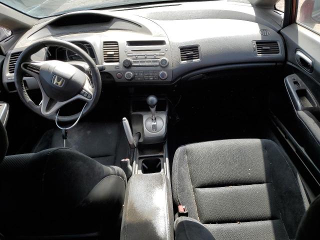 2HGFA1F63AH513153 - 2010 HONDA CIVIC LX-S მუქწითელი ფოტო 8