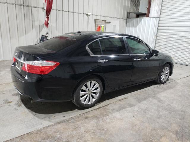 1HGCR2F8XDA128419 - 2013 HONDA ACCORD EXL BLACK photo 3