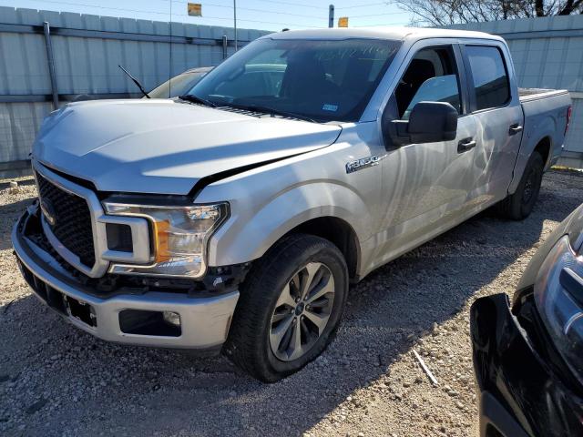 1FTEW1CPXKKF31474 - 2019 FORD F150 SUPERCREW SILVER photo 1