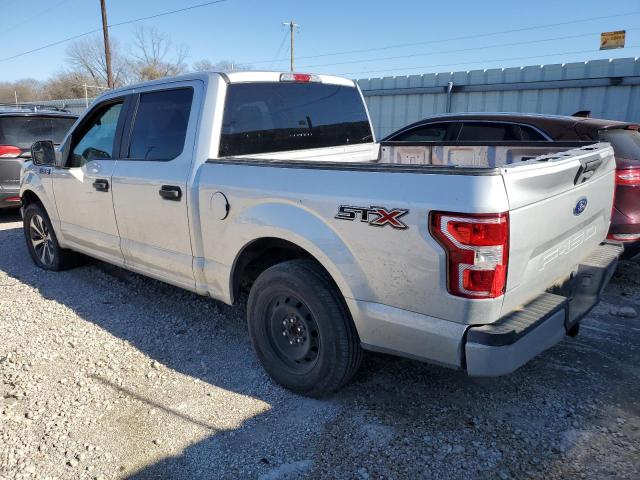 1FTEW1CPXKKF31474 - 2019 FORD F150 SUPERCREW SILVER photo 2