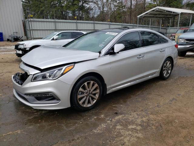 5NPE34AF1GH287689 - 2016 HYUNDAI SONATA SPORT SILVER photo 1