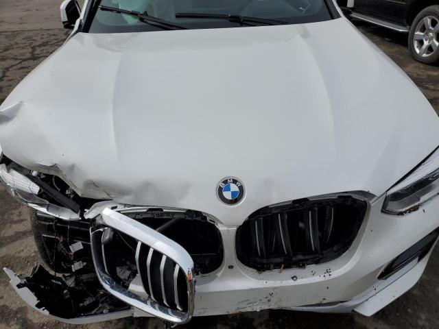 5UXUJ3C58KLG56036 - 2019 BMW X4 XDRIVE30I WHITE photo 11