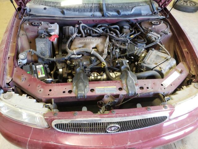 2G4WS52JX51103439 - 2005 BUICK CENTURY CUSTOM MAROON photo 11