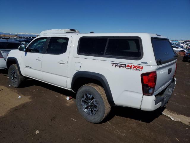 3TMCZ5AN1KM210200 - 2019 TOYOTA TACOMA DOUBLE CAB WHITE photo 2