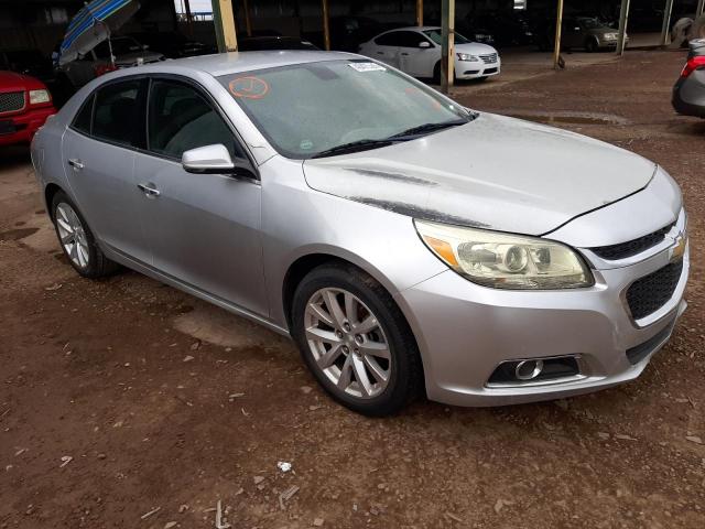 1G11H5SA2DF309786 - 2013 CHEVROLET MALIBU LTZ 银色 照片 4