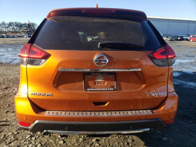 JN8AT2MV1KW372805 - 2019 NISSAN ROGUE S ORANGE photo 6