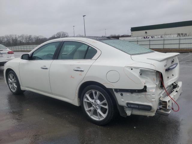 1N4AA5AP3EC912191 - 2014 NISSAN MAXIMA S WHITE photo 2