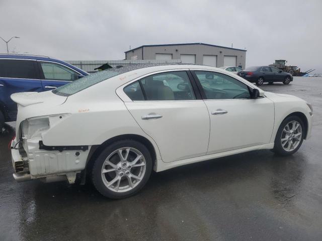 1N4AA5AP3EC912191 - 2014 NISSAN MAXIMA S WHITE photo 3