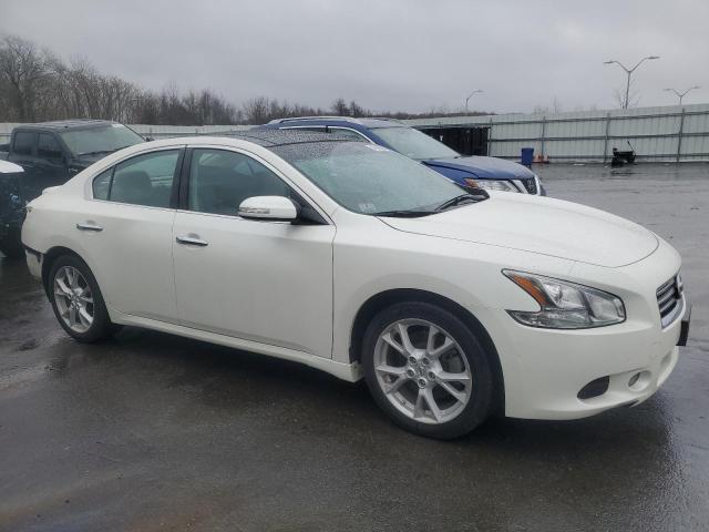 1N4AA5AP3EC912191 - 2014 NISSAN MAXIMA S WHITE photo 4