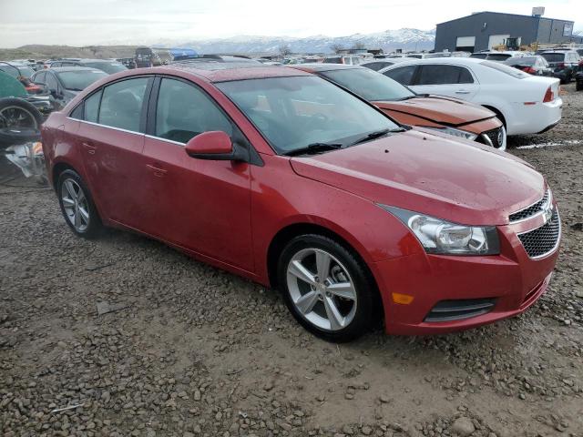 1G1PE5SB4D7195070 - 2013 CHEVROLET CRUZE LT RED photo 4