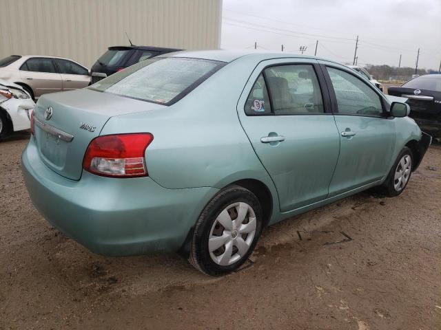 JTDBT923981244991 - 2008 TOYOTA YARIS GREEN photo 3