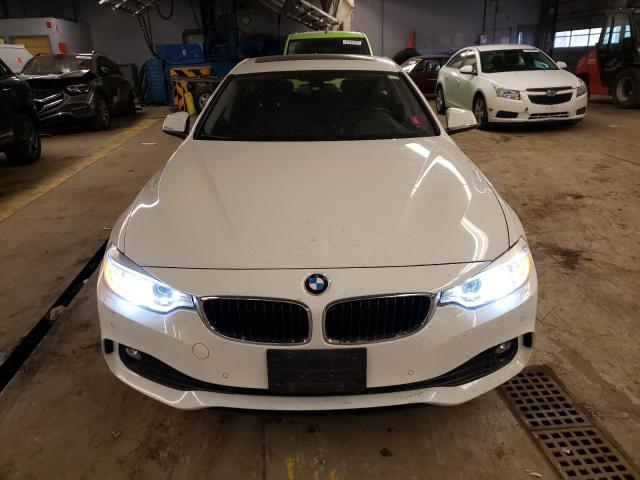 WBA4A7C57FD415605 - 2015 BMW 428 XI GRAN COUPE WHITE photo 5