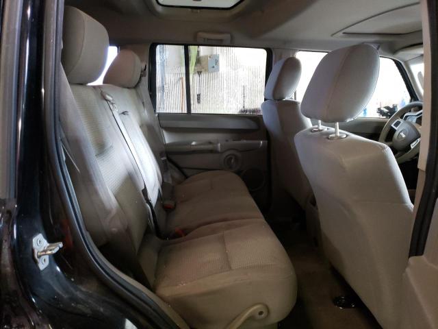 1J8HG48K28C181665 - 2008 JEEP COMMANDER SPORT შავი ფოტო 10