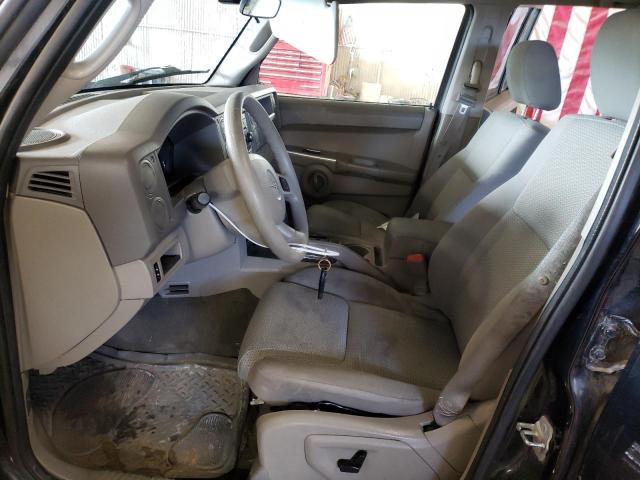 1J8HG48K28C181665 - 2008 JEEP COMMANDER SPORT შავი ფოტო 7