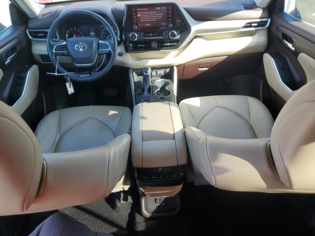 5TDGZRBH1MS107198 - 2021 TOYOTA HIGHLANDER XLE 红色 照片 8