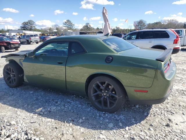 2C3CDZJG1KH557715 - 2019 DODGE CHALLENGER GT GREEN photo 2