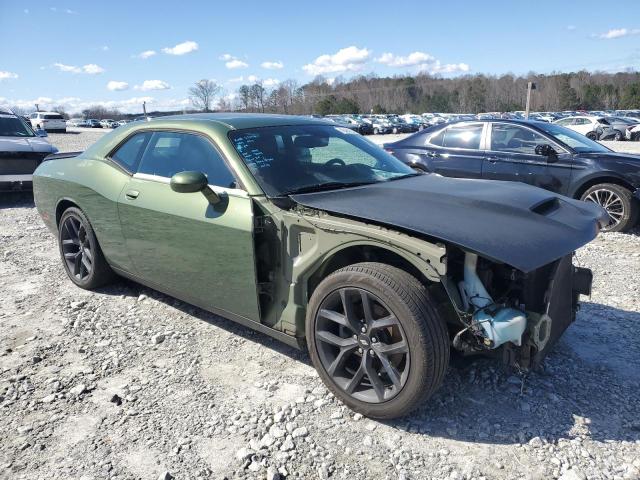 2C3CDZJG1KH557715 - 2019 DODGE CHALLENGER GT GREEN photo 4