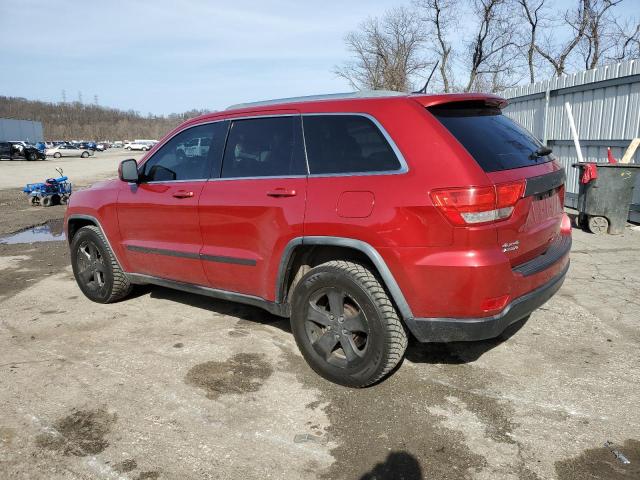 1J4RR4GG3BC614799 - 2011 JEEP GRAND CHER LAREDO RED photo 2