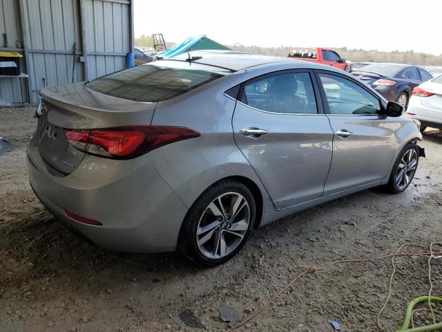 KMHDH4AE6EU141484 - 2014 HYUNDAI ELANTRA SE GRAY photo 3