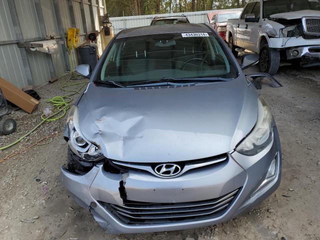 KMHDH4AE6EU141484 - 2014 HYUNDAI ELANTRA SE GRAY photo 5