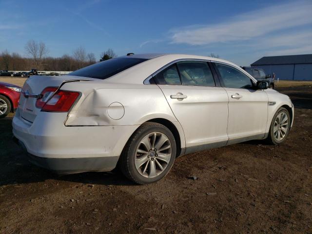 1FAHP2FW1CG100986 - 2012 FORD TAURUS LIMITED WHITE photo 3