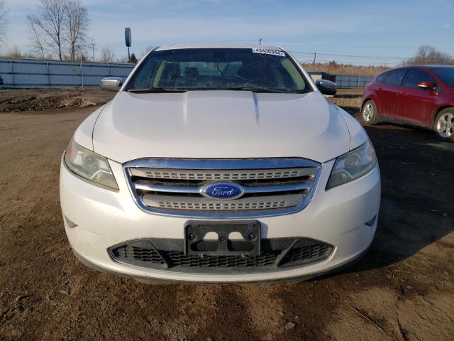 1FAHP2FW1CG100986 - 2012 FORD TAURUS LIMITED WHITE photo 5