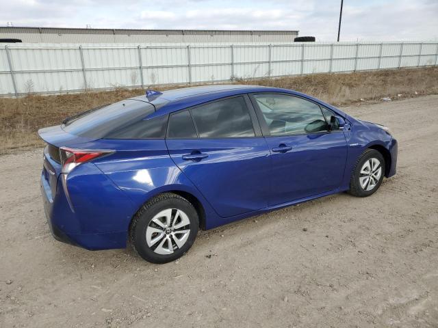 JTDKARFU3J3545680 - 2018 TOYOTA PRIUS BLUE photo 3