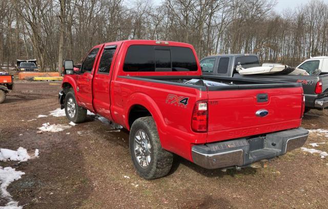 1FT7W2BT6DEB27506 - 2013 FORD F250 SUPER DUTY RED photo 3