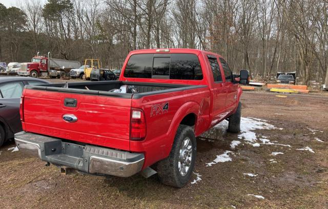 1FT7W2BT6DEB27506 - 2013 FORD F250 SUPER DUTY RED photo 4