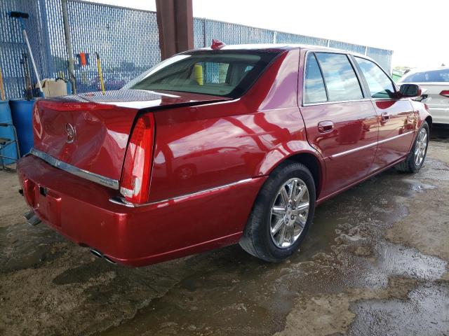 1G6KH5EY8AU126178 - 2010 CADILLAC DTS PREMIUM COLLECTION RED photo 4