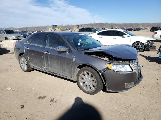 3LNHL2JC5BR766190 - 2011 LINCOLN MKZ GRAY photo 4