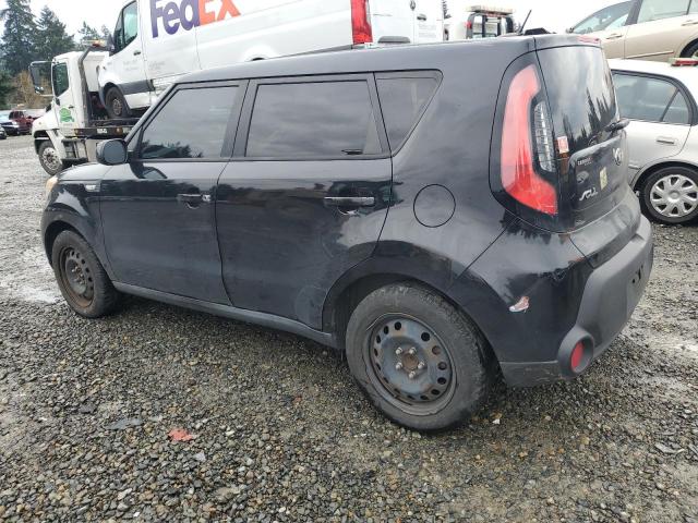 KNDJN2A2XE7095327 - 2014 KIA SOUL BLACK photo 2