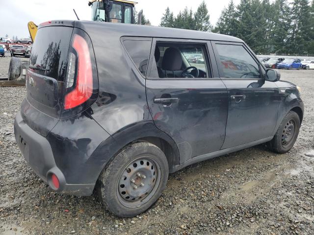 KNDJN2A2XE7095327 - 2014 KIA SOUL BLACK photo 3